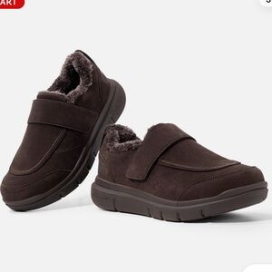 New in box FitVille Brown casual air cushion wide 11.5 shoe/slipper